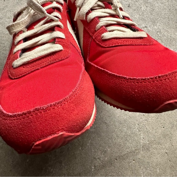 CONVERSE rare red retro lace up sneaker mens 10 - Picture 9 of 12